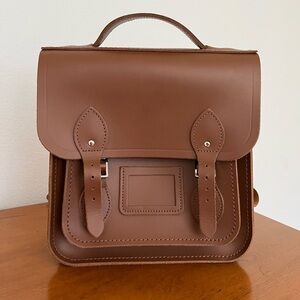 The Cambridge Satchel Company - The Small Portrait Backpack in Brown